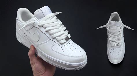 nike air force 1 lace style